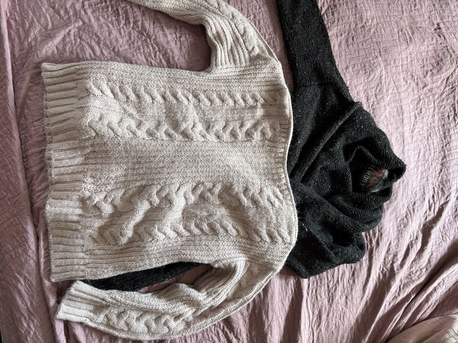 Zestaw paka ubrań zara bershka stradivarius hm