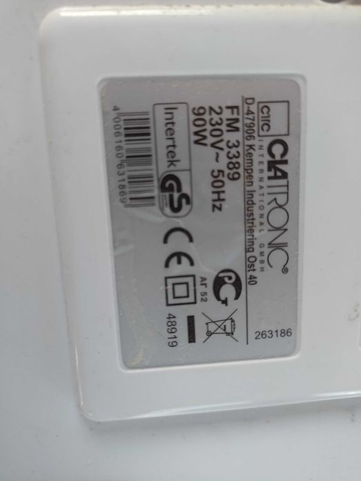 Masażer do stóp Clatronic FM 3389 – domowe SPA i relaks