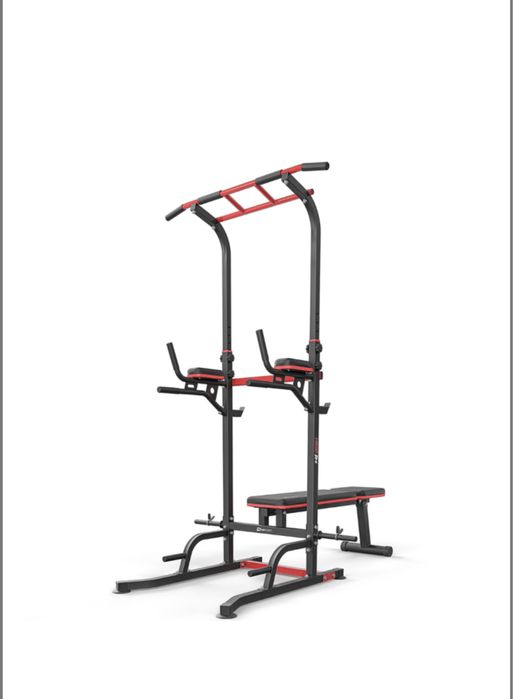 Шведська стінка стійка Силова станція Hop-Sport HS-2015K з лавою