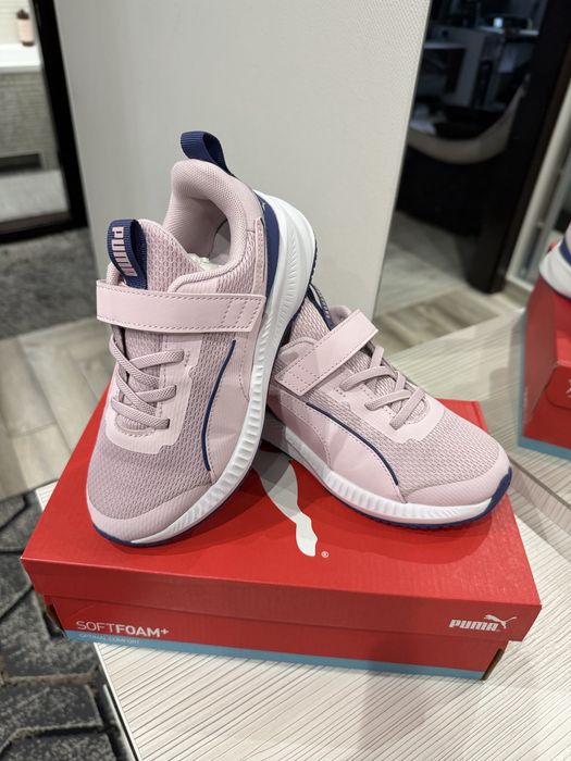 Дитячі кросівки puma flyer 3 rose mauve white