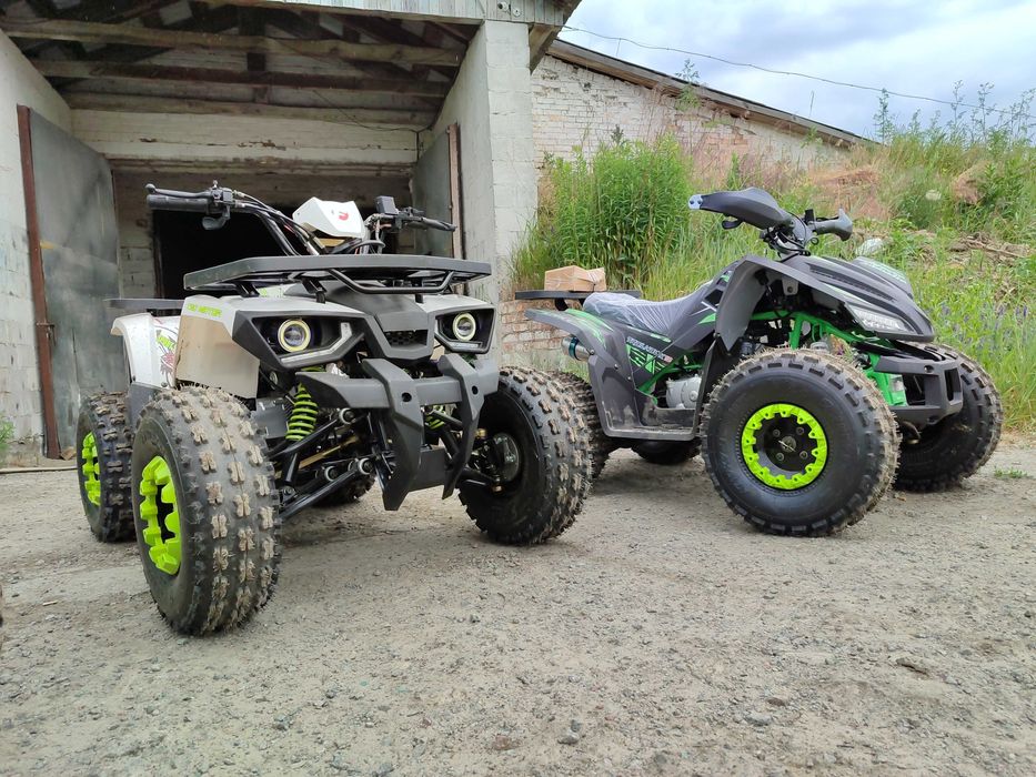 Квадроцикл детский Хантер 125 и Комман ривал
