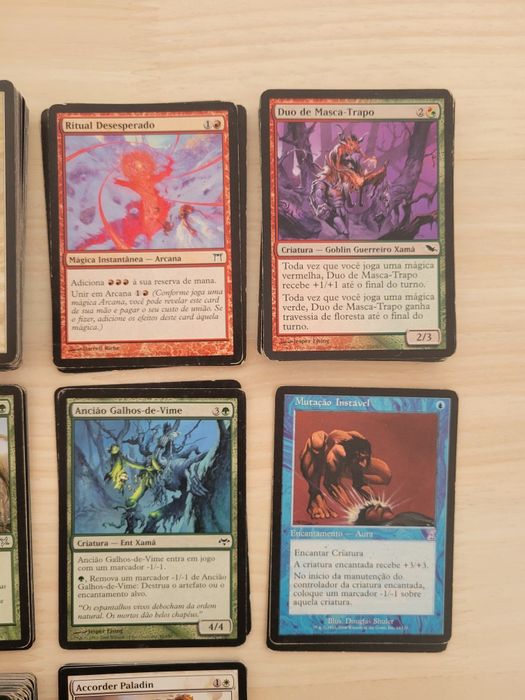 Coleção Magic The Gathering – Odyssey, M10, Shadowmoor e mais
