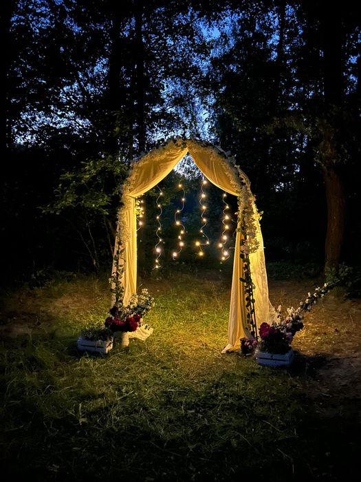 Altanka pergola ozdoba ślubna, łuk ślubny