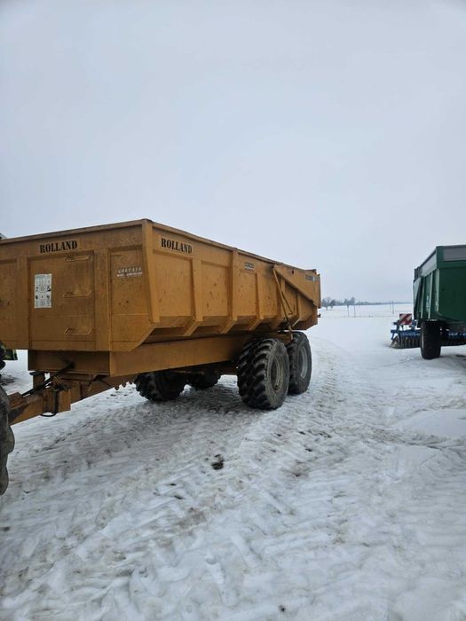 Przyczepa skorupowa Rolland Turbo 13 STAN IDEALNY!