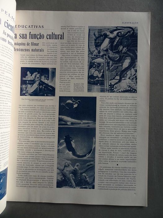 Antiga revista Ilustração nº 218  - ano 1935