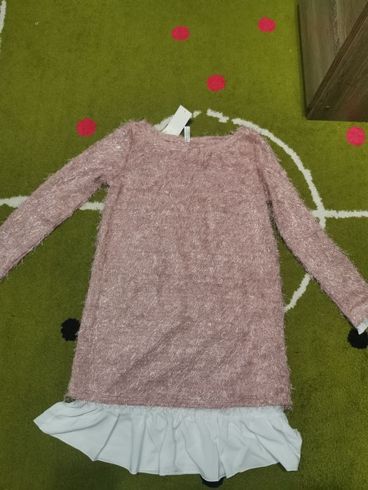 Плаття ISSA PLUS розмір L рожеве