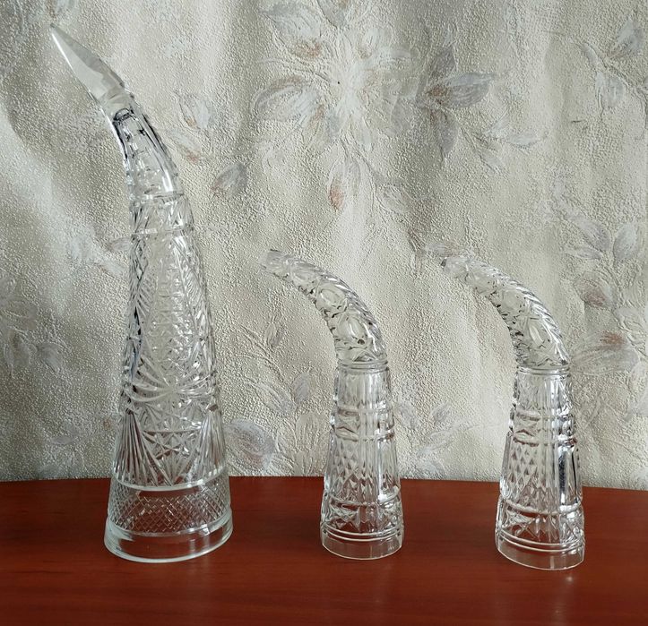 Бокал Рог изобилия хрусталь, стекло