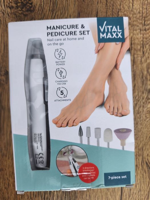 Zestaw Vitalmaxx do manicure i pedicure