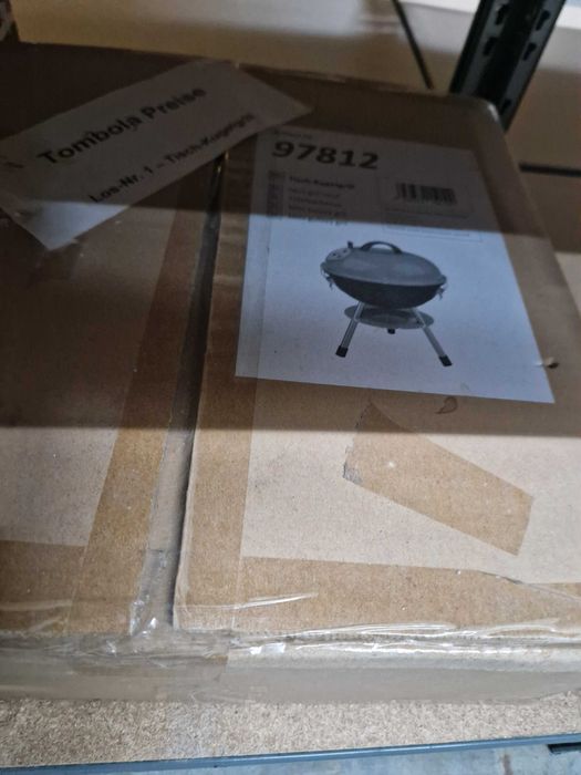 Угольный гриль новый