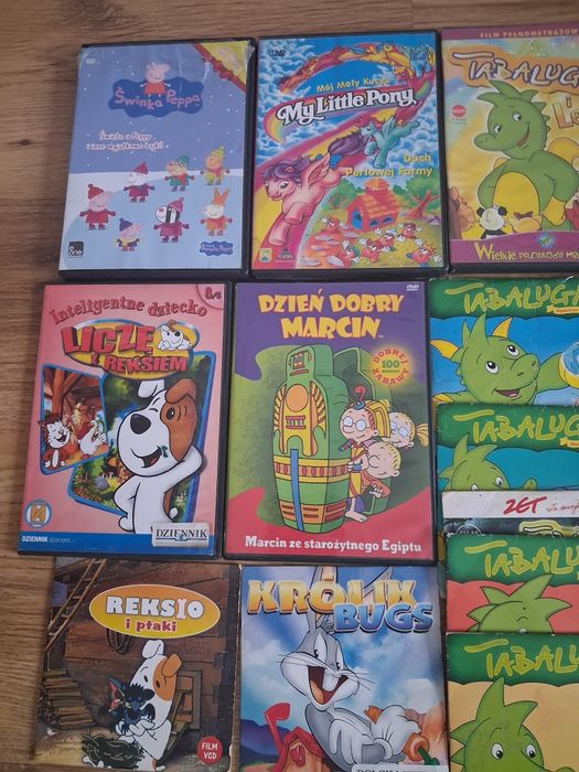 Zestaw bajek DVD dla dzieci