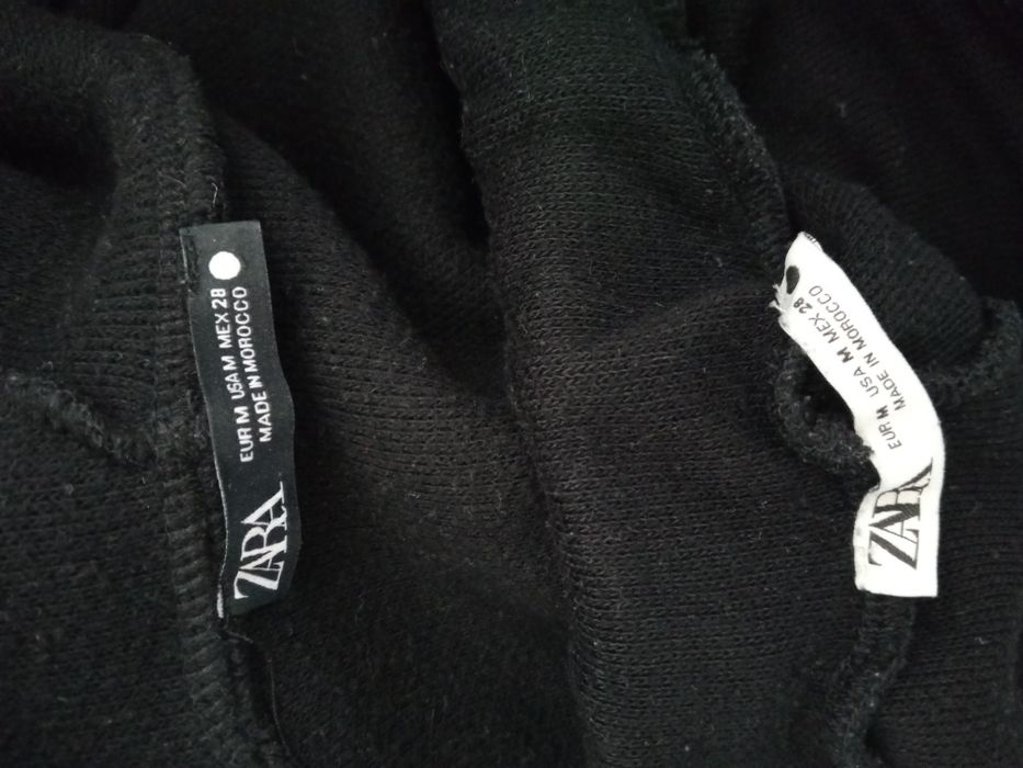ZARA r.M dres, bluza z kapturem, spodnie, joggery.