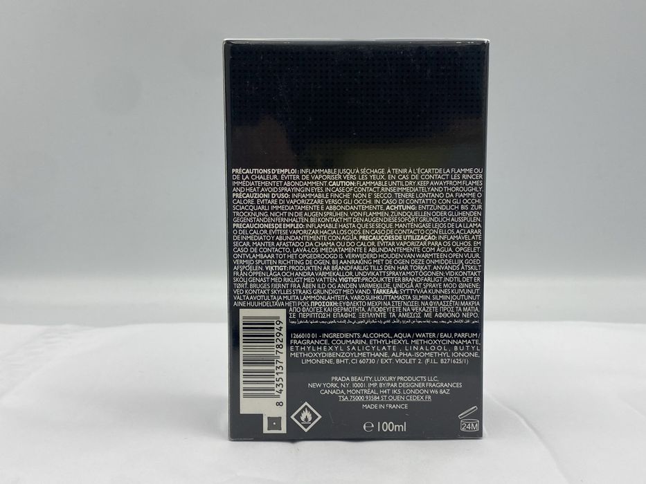 Oryginalne Perfumt Prada Luna Rossa Black 100ml