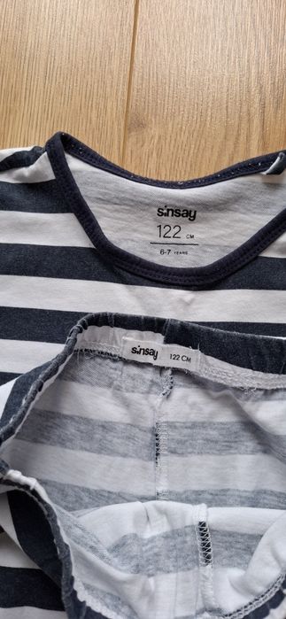 Piżama Sinsay w rozmiarze 122