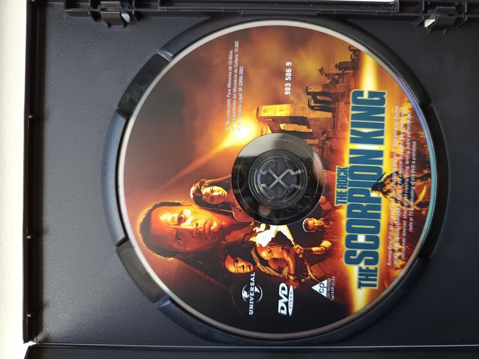 DVD o rei escorpião