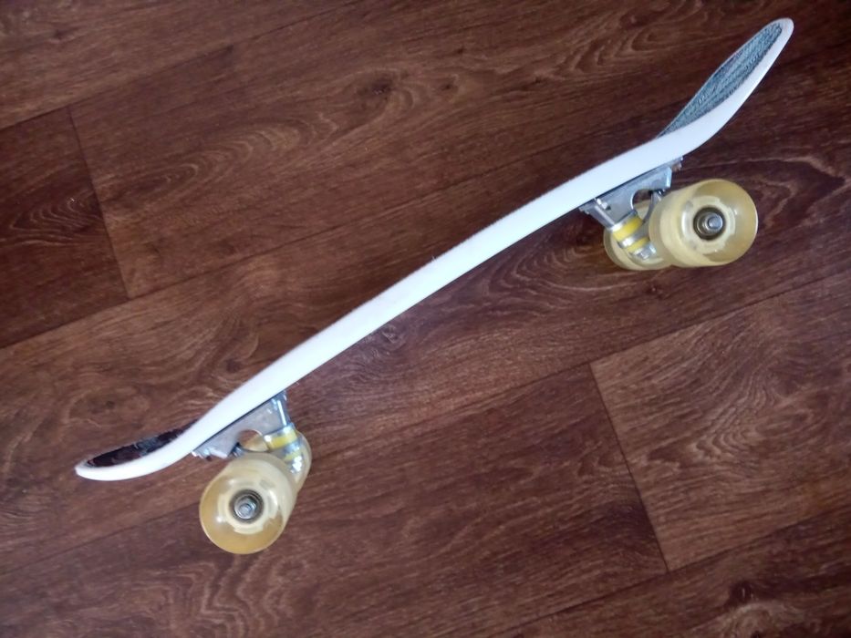 Скейт Пеніборд круїзер "Best Board" з ручкою і антиковзаючою поверхнею