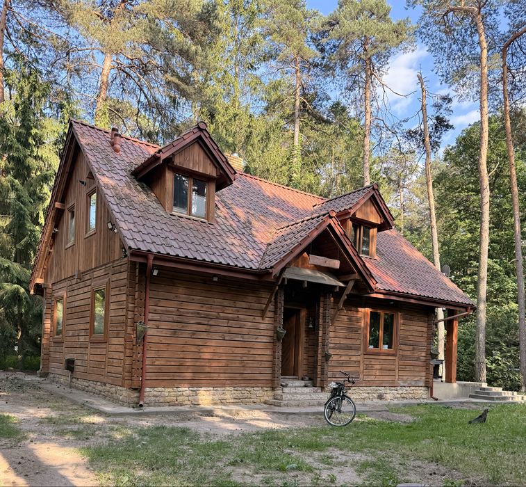 Unikalny dom z bala - Sokolniki las
