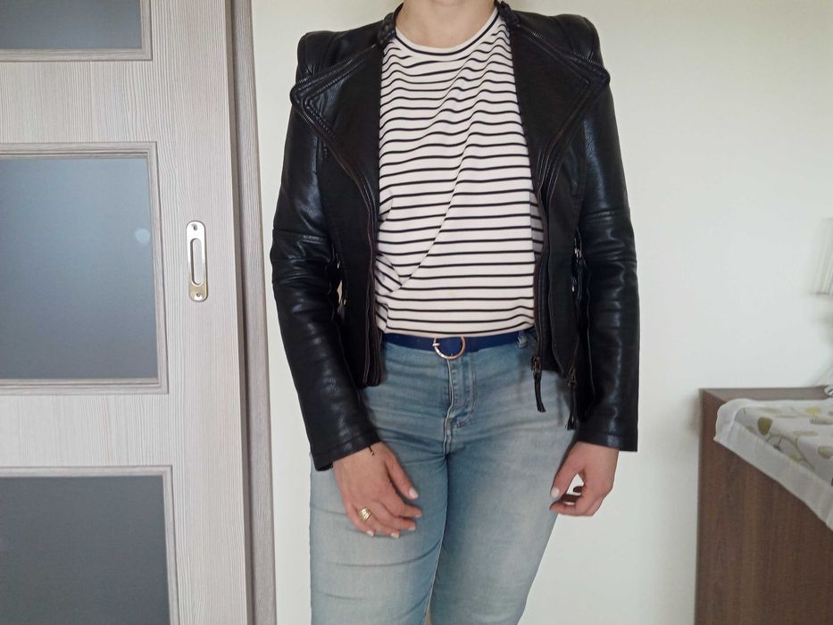 Ramoneska czarna Drole De Copine, rozmiar L.