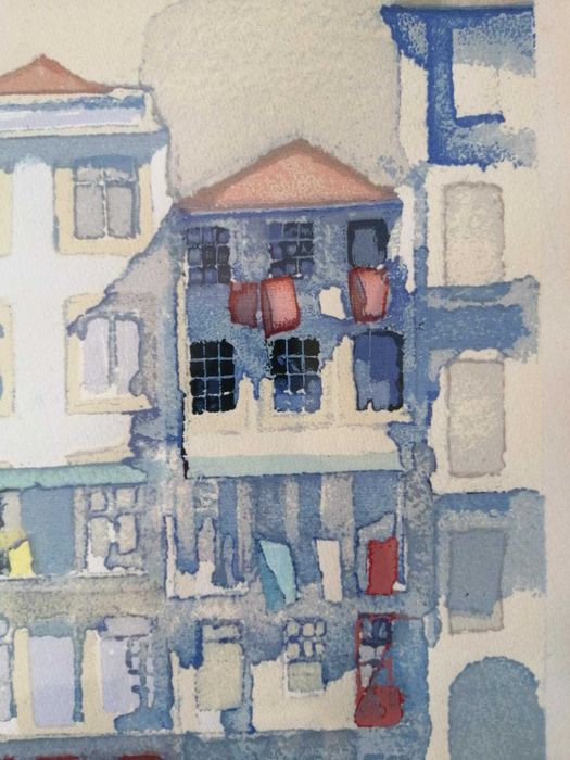 Serigrafia Paulo Ossião - Ribeira Porto