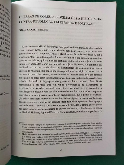 Contra-Revolução, Espírito Público e Opinião no Sul da Europa