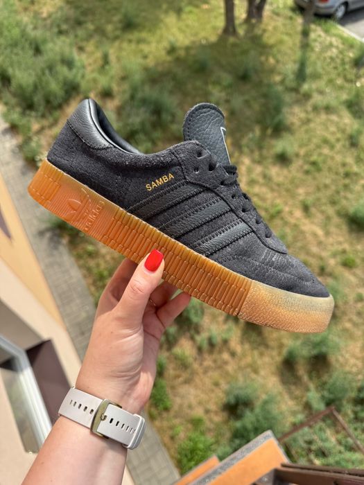 Adidas samba sneakersy trampki w rozmiarze 41 1/3 czarny kolor