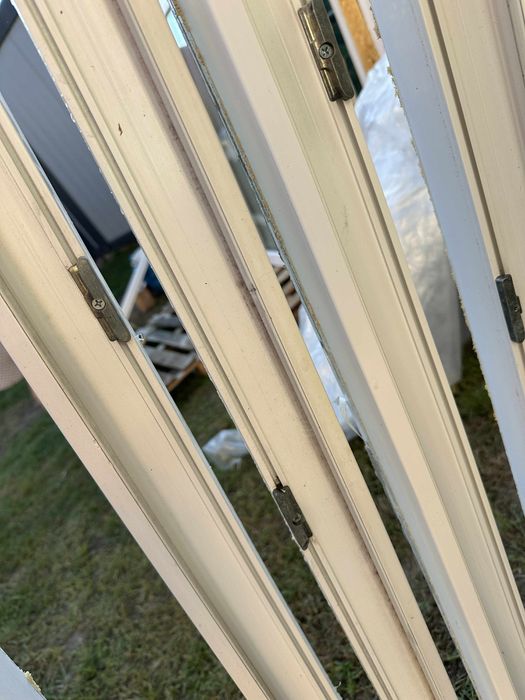 Okna PCV po demontazu ni