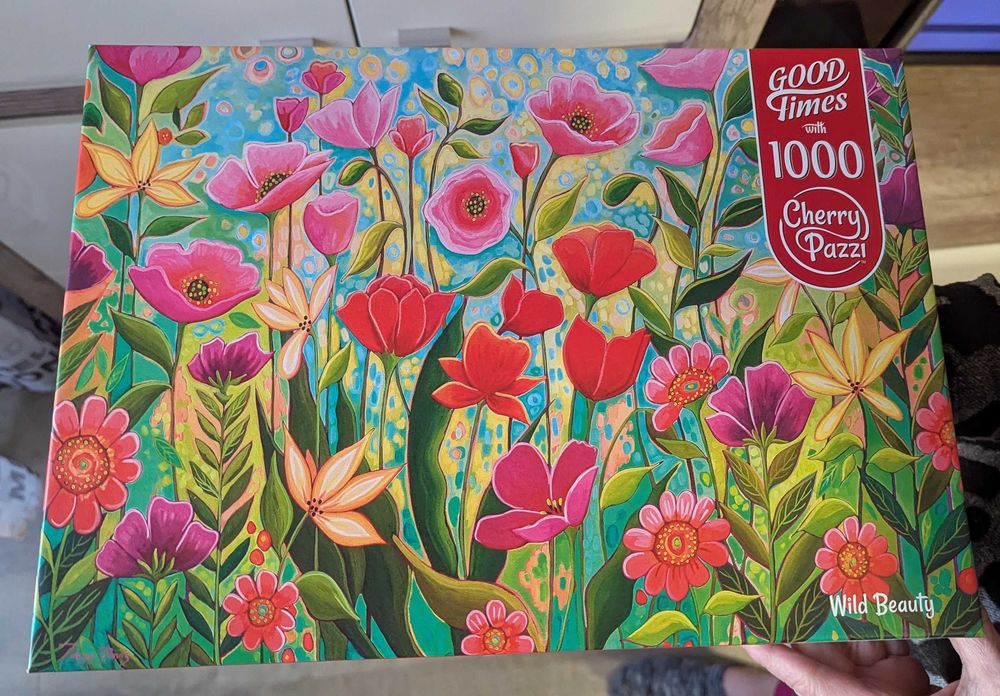 Puzzle - 4x1000 - kompletne, raz układane