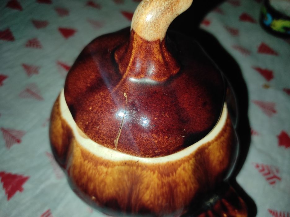 Глиняний посуд, горщик для запікання, чайний сервіз, чашки