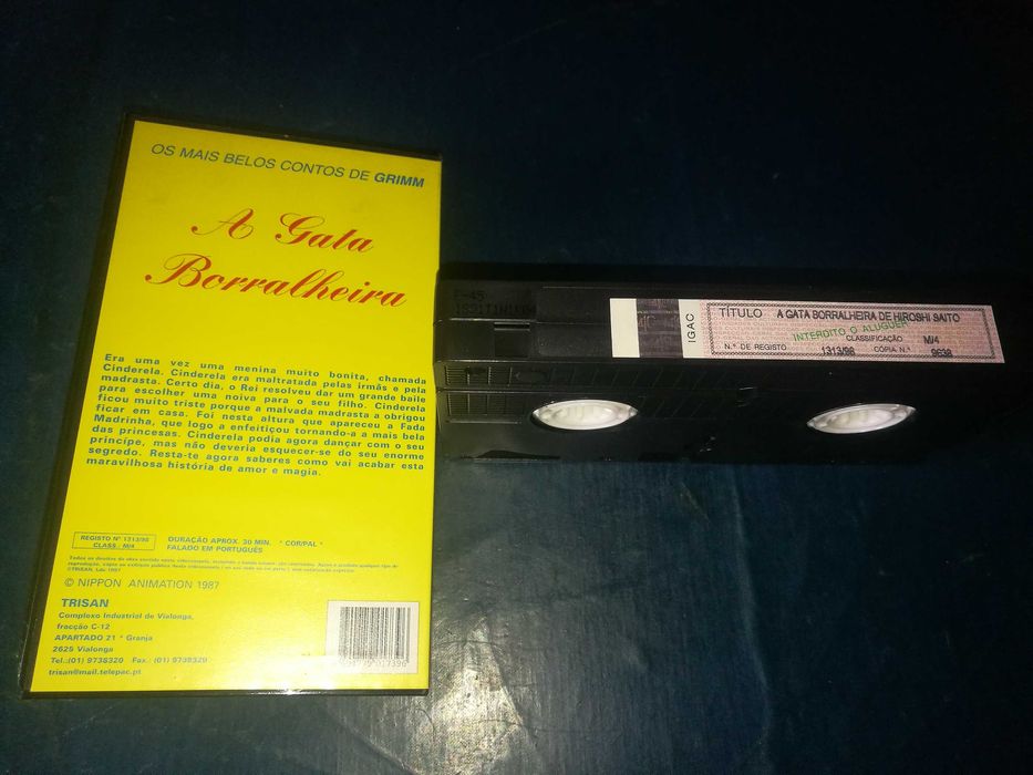 A GATA BORRALHEIRA 	VHS (áudio em Português)