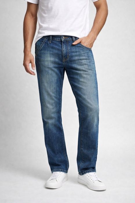 Levi’s 511 Chino Denim / spodnie chino-jeans, rozmiar 32×34