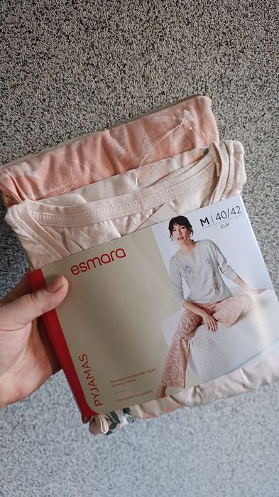 Nowa piżama damska dwuczęściowa 40/42