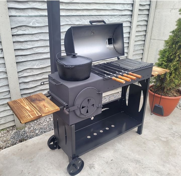 • 5мм! • В НАЯВНОСТІ! • Мангал Барбекю, Гриль, Піч під Казан, Смокер