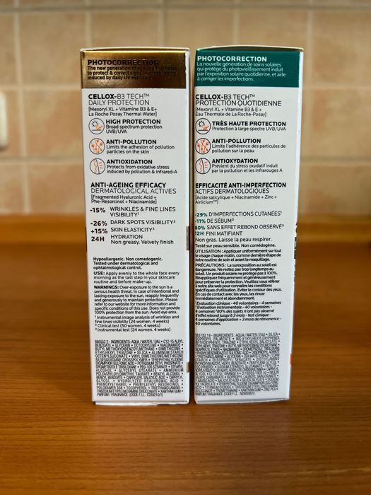 La Roche Posay SPF 50 + (ANTHELIOS UVMune 400/ Age corrector / oil )