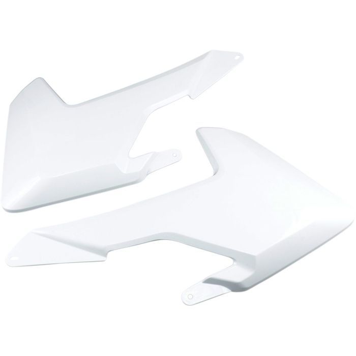 tampas laterais radiador ufo branco husqvarna te / fe / fc