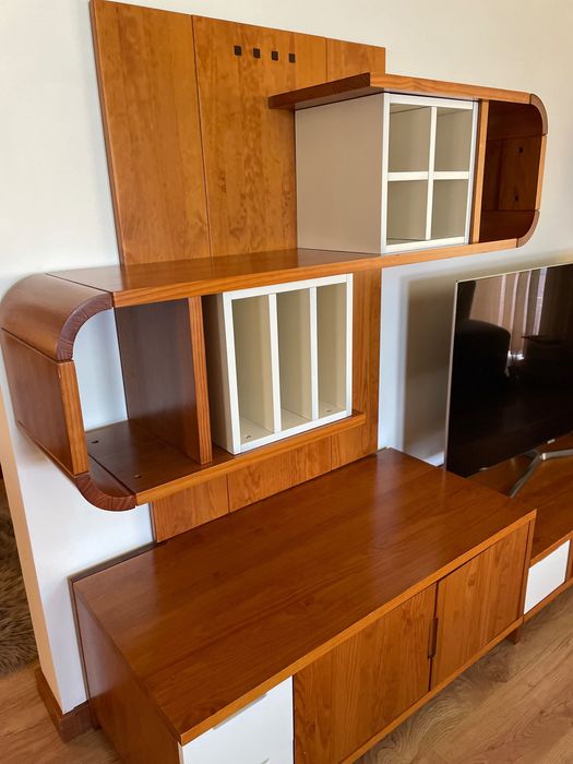 Móvel combinado madeira maciça