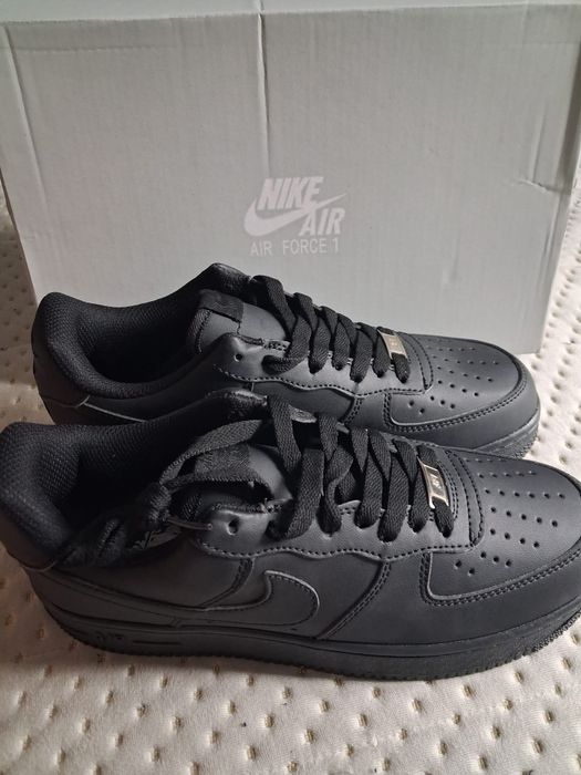 Nike Air force 1 czarne męskie damskie