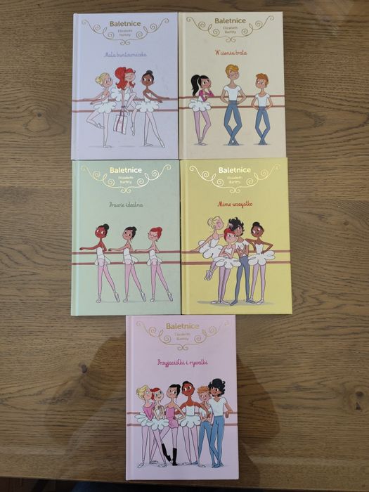 Książka baletnice zestaw 5 części