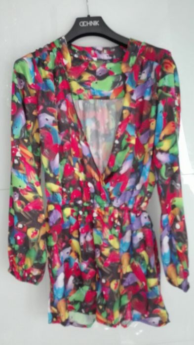 Kombinezon xs/34 papugi Nowy