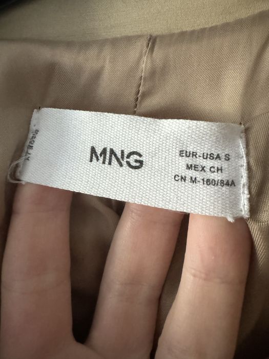 Бавовняний Тренч Mango