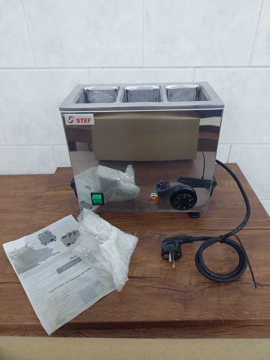 Aquecedor de pacotes de leite industrial