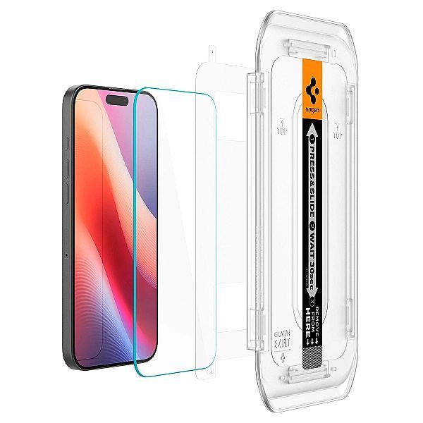 Szkło hartowane Spigen Glas.tR Ez Fit na iPhone 16 Pro Max