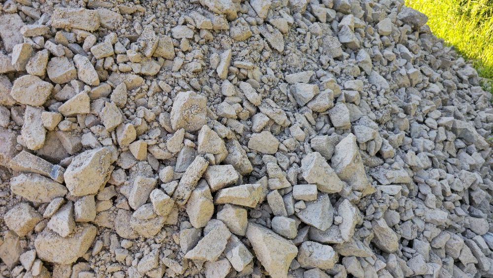 Kliniec tłuczeń drogowy  0-63 mm  Recykling,  zwietrzelina.