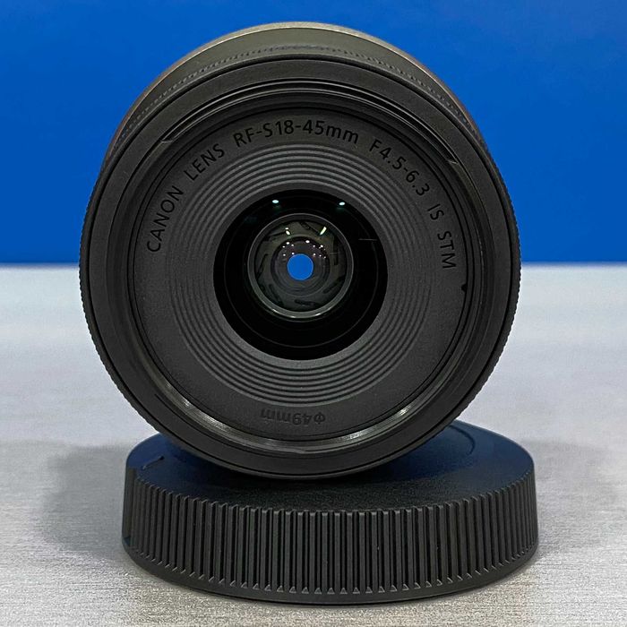 Canon RF-S 18-45mm f/4.5-6.3 IS STM | NOVA | 3 ANOS DE GARANTIA