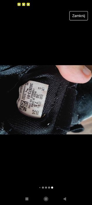 Adidasy puma damskie