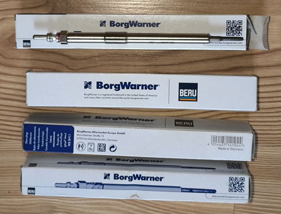 Świeca BorgWarner 4 świece NOWE  diesel