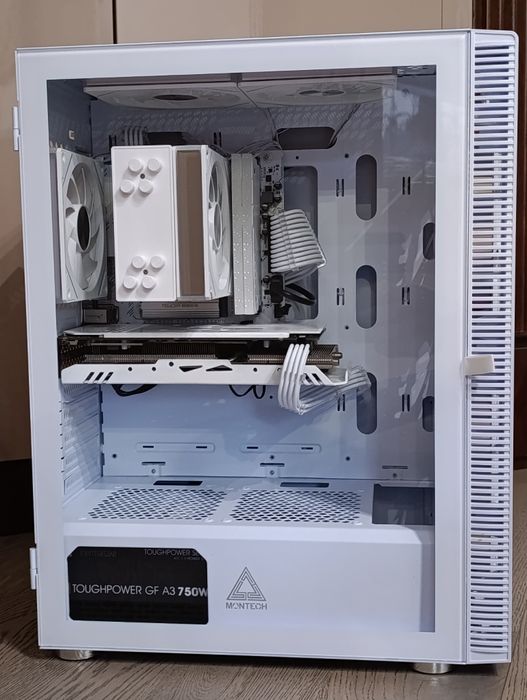 Білий ігровий ПК 32GB DDR4/RTX 2060 Super/Ryzen 5 3600 Игровой комп