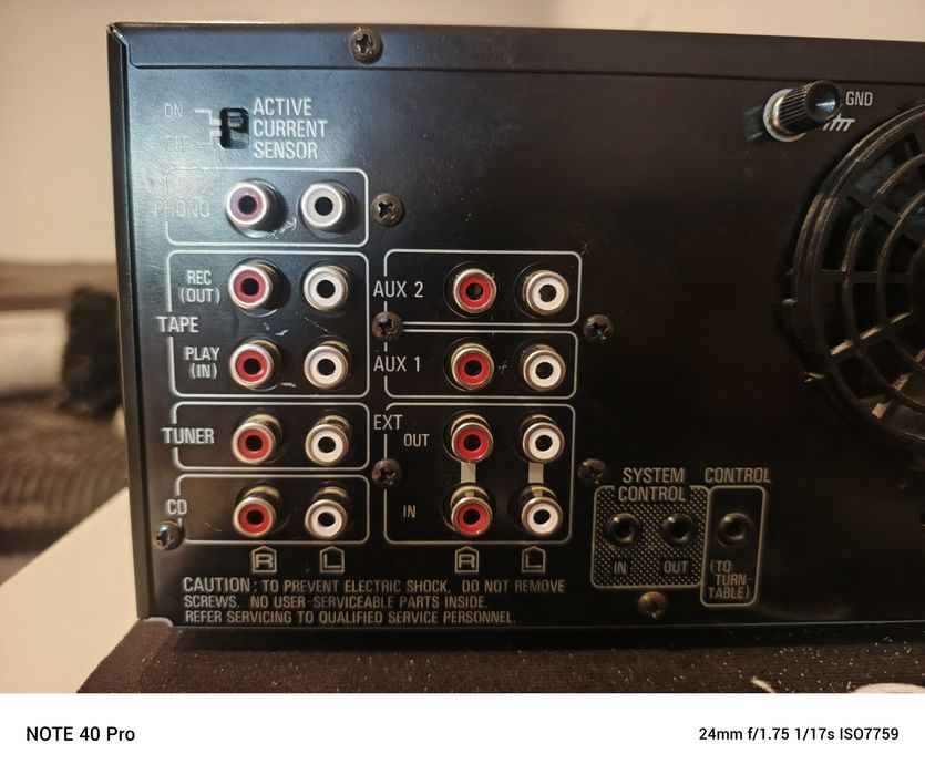 Amplituner Technics Su-x320 Pxs cap