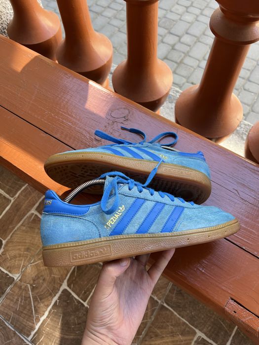 Adidas Spezial замшеві чоловічі сині кросівки 42 розмір