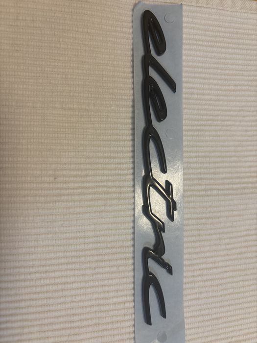 Emblemat do Porsche Taycan i Macan Electric 9J1.854.499 A