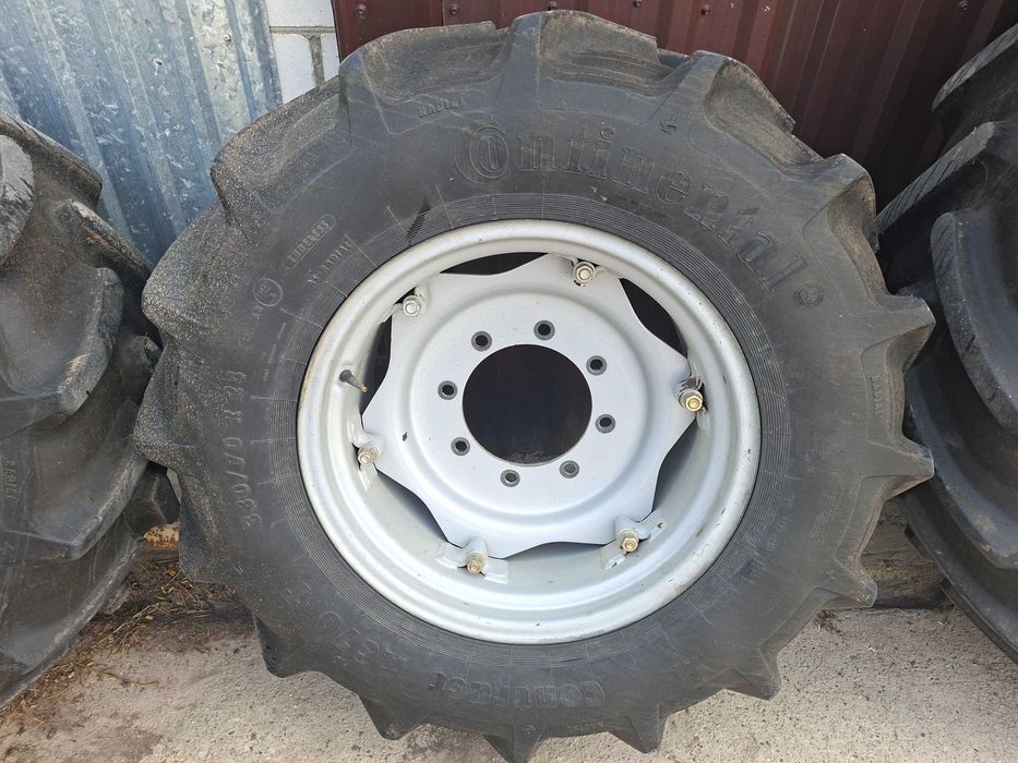 Komplet kół Massey ferguson 5455, 380/70 R24 480/70 R34