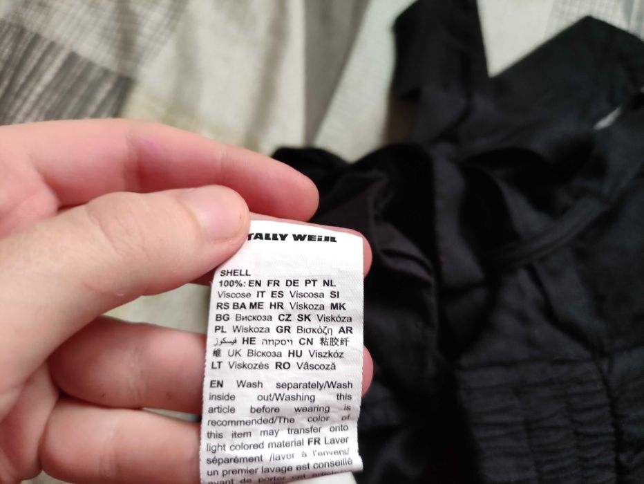 Штани брюки кюлоти Tally Weijl чорні чёрные